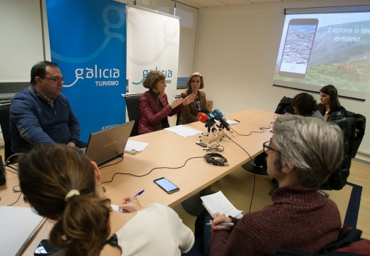 Nava Castro presenta unha innovadora aplicación de realidade aumentada que axuda a coñecer e visitar Galicia